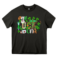 Asphalt st.patricks one lucky cna  nurse Heavy Core Tee - BarkalooDesign