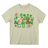 Mossy st.patricks one lucky cna  nurse Heavy Core Tee - BarkalooDesign