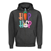 Charcoal Heather hip hop easter girls toddlers kids leopard bunny Zipper Hoodie - Bettercallsaul