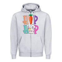Heather Grey hip hop easter girls toddlers kids leopard bunny Zipper Hoodie - Bettercallsaul