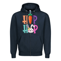 Navy hip hop easter girls toddlers kids leopard bunny Zipper Hoodie - Bettercallsaul