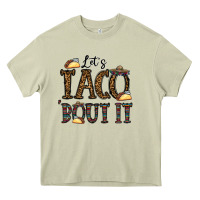 Mossy let's taco bout it Heavy Core Tee - CowhideDigitalArt