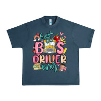Midnight Navy best bus driver ever Urban Heavy Tee - MaliasSmallBusiness