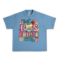 Pebble Blue best bus driver ever Urban Heavy Tee - MaliasSmallBusiness