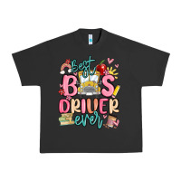 Pigment Black best bus driver ever Urban Heavy Tee - MaliasSmallBusiness