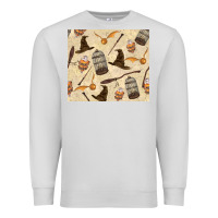 Dove Grey wizard items Premium Sweatshirt - TumblerDesignByShophia