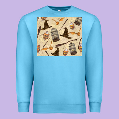 Wizard Items Premium Sweatshirt Designed By Tumblerdesignbyshophia