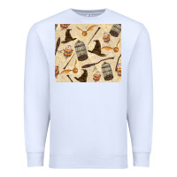 White wizard items Premium Sweatshirt - TumblerDesignByShophia