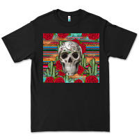 Black skull cactus Premium Tee - JahusDesignShop