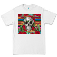 White skull cactus Premium Tee - JahusDesignShop