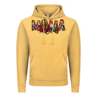 Vintage Mustard mama claus lady of guadalupe Vintage Hoodie - Jasminsmagicworld