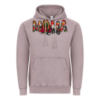 Vintage Zinc mama claus lady of guadalupe Vintage Hoodie - Jasminsmagicworld
