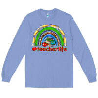 Colony Blue teacher life Long Sleeve Tee - NancyCooperArtShop