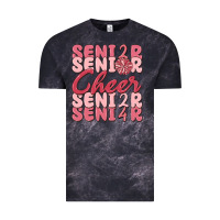 Cloud Black senior cheer 2024 Vintage Tee - MaliasSmallBusiness