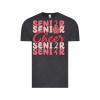Vintage Black senior cheer 2024 Vintage Tee - MaliasSmallBusiness