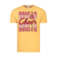 Vintage Mustard senior cheer 2024 Vintage Tee - MaliasSmallBusiness