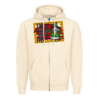 Sandshell Christmas Ho Ho Ho Zipper Hoodie - Bettercallsaul
