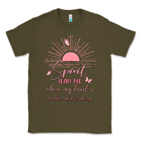 Army Green spririt religious quote Classic Tee - MaliasSmallBusiness