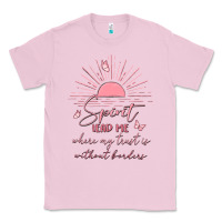 Bubblegum Pink spririt religious quote Classic Tee - MaliasSmallBusiness