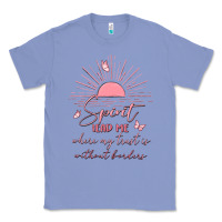 Colony Blue spririt religious quote Classic Tee - MaliasSmallBusiness