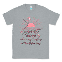 Heather Grey spririt religious quote Classic Tee - MaliasSmallBusiness