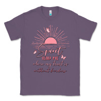 Lavender spririt religious quote Classic Tee - MaliasSmallBusiness