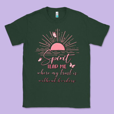 Spririt Religious Quote Classic Tee Designed By Maliassmallbusiness