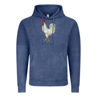 Leghorn Rooster Vintage Hoodie | Teevron