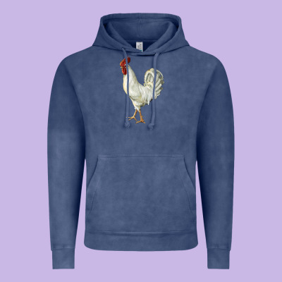 Leghorn Rooster Vintage Hoodie Designed By Lillyallendesigns