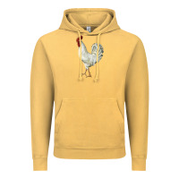 Vintage Mustard Leghorn Rooster Vintage Hoodie - LillyAllenDesigns