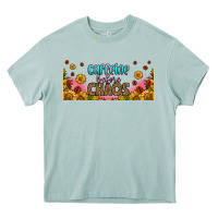 Arona caffeine before chaos 16oz libbey cup Heavy Core Tee - HRA Design Shop