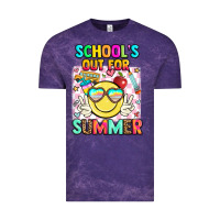 Cloud Purple school's out for summer Vintage Tee - JahusDesignShop