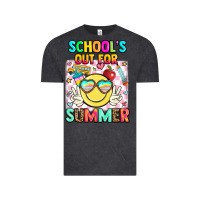 Vintage Black school's out for summer Vintage Tee - JahusDesignShop