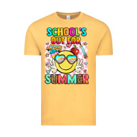 Vintage Mustard school's out for summer Vintage Tee - JahusDesignShop