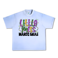 Grape Ice little miss mardi gras Urban Heavy Tee - MaliasSmallBusiness