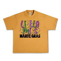 Peanut Butter little miss mardi gras Urban Heavy Tee - MaliasSmallBusiness