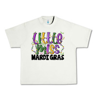 Pistachio little miss mardi gras Urban Heavy Tee - MaliasSmallBusiness