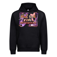 Black Mind your own motherhood Mother's Day Urban Hoodie - FaDigitalArtStudio