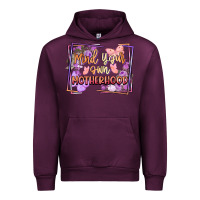 Mauve Wine Mind your own motherhood Mother's Day Urban Hoodie - FaDigitalArtStudio