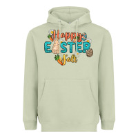 Matcha Happy Easter y'all Easter Day Heavyweight Hoodie - HowdyJamesFarm
