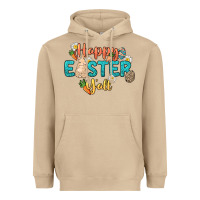Mushroom Happy Easter y'all Easter Day Heavyweight Hoodie - HowdyJamesFarm