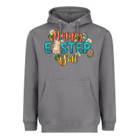 Storm Happy Easter y'all Easter Day Heavyweight Hoodie - HowdyJamesFarm