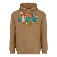Toasted Coconut Happy Easter y'all Easter Day Heavyweight Hoodie - HowdyJamesFarm