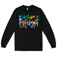 Black autism mama Long Sleeve Tee - MaliasSmallBusiness
