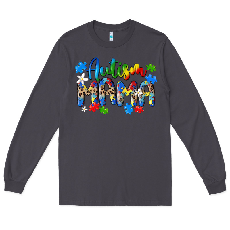 Autism Mama Long Sleeve Tee by MaliasSmallBusiness | Teevron