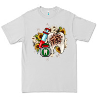 Dove Grey Christmas dental sunflower Premium Tee - JahusDesignShop