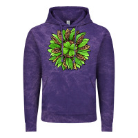 Cloud Purple lucky leopard st patricks sunflower Vintage Hoodie - Jasminsmagicworld