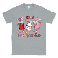Heather Grey you give me tachycardia Classic Tee - MaliasSmallBusiness