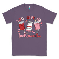 Lavender you give me tachycardia Classic Tee - MaliasSmallBusiness