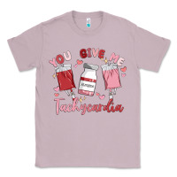 Lilac you give me tachycardia Classic Tee - MaliasSmallBusiness